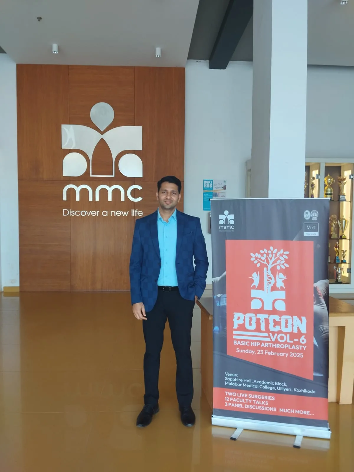 Dr. Abhinandan S Punit: Leading the Future of DAA Hip Replacement Surgery at POTCON 2025