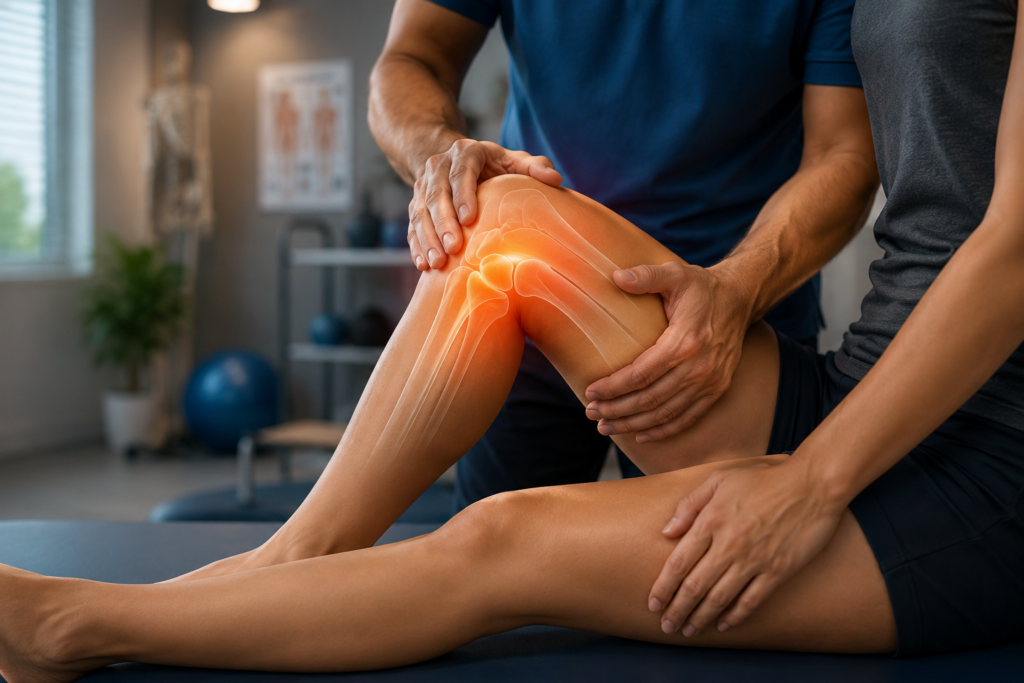 Physiotherapy for knee pain treatment