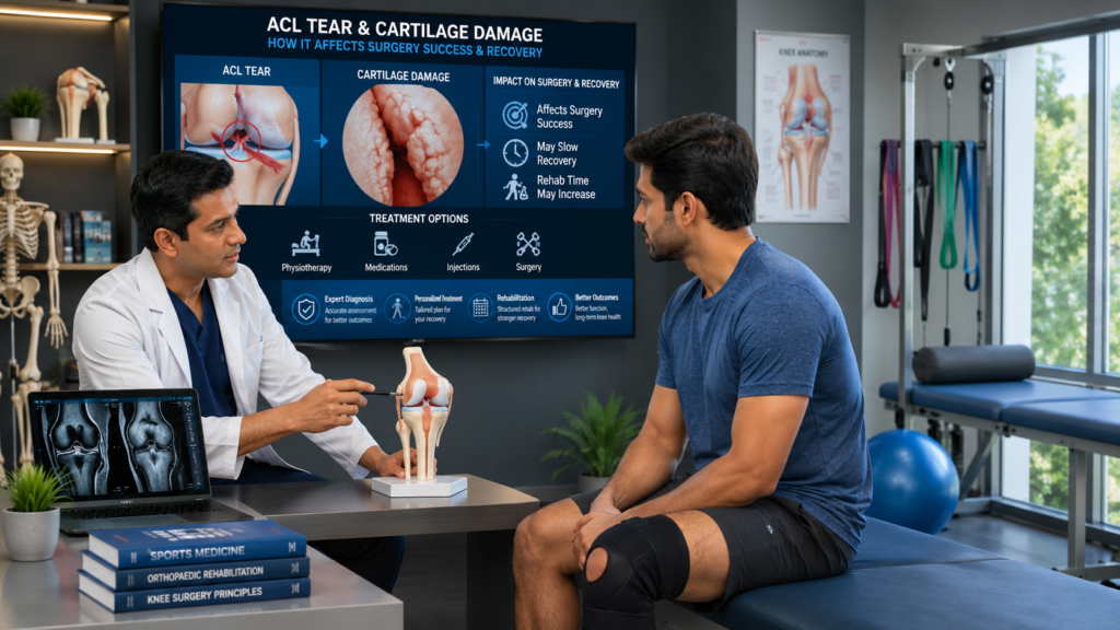 "Cartilage Damage After ACL Tear: Impact on Surgery & Recovery"
