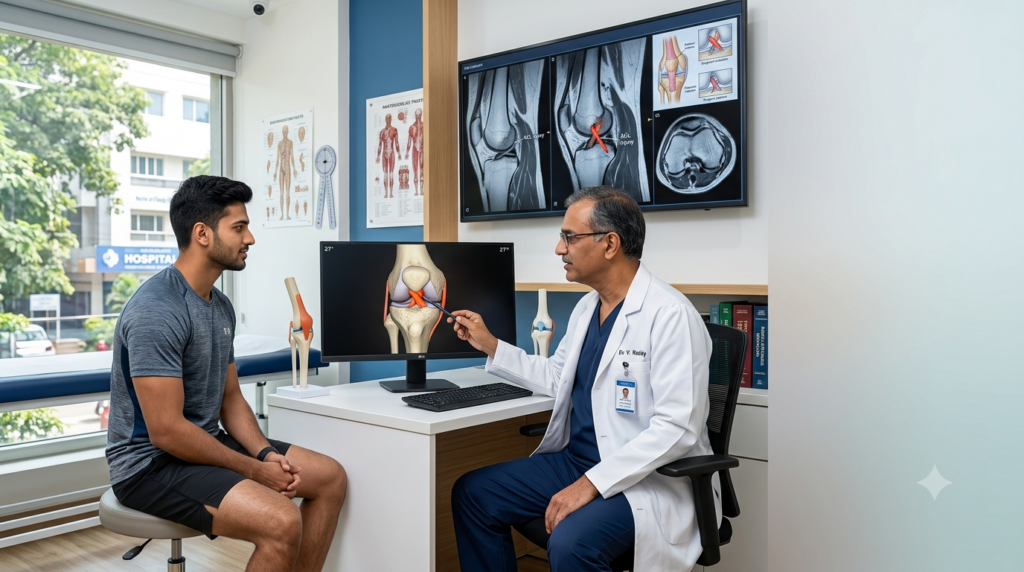 Recommendations for ACL Surgery Doctors in Bangalore | Dr. Abhinandan Punit