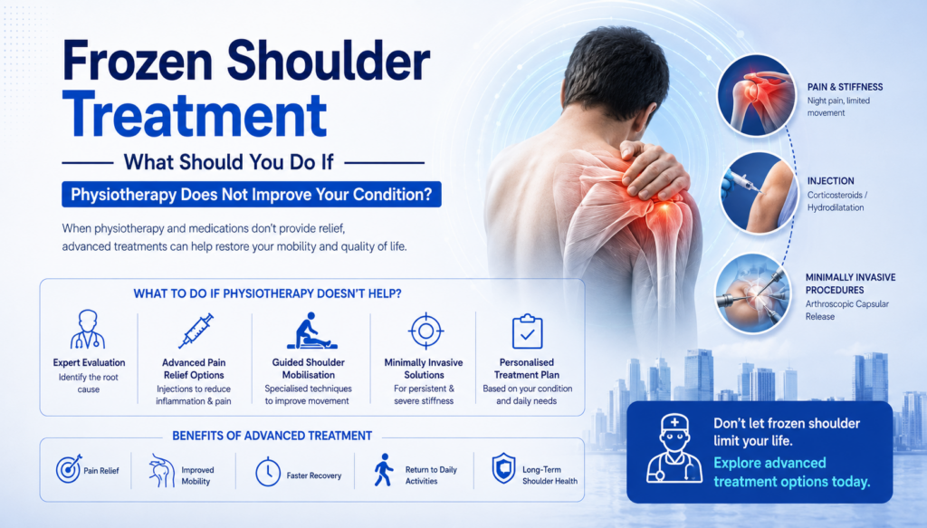 Frozen shoulder treatment and orthopedic care in Bangalore