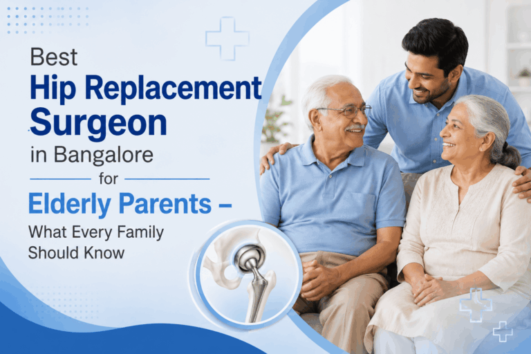 Hip replacement surgeon in Bangalore for elderly parents