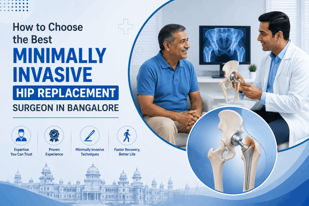 Minimally invasive hip replacement surgeon in Bangalore