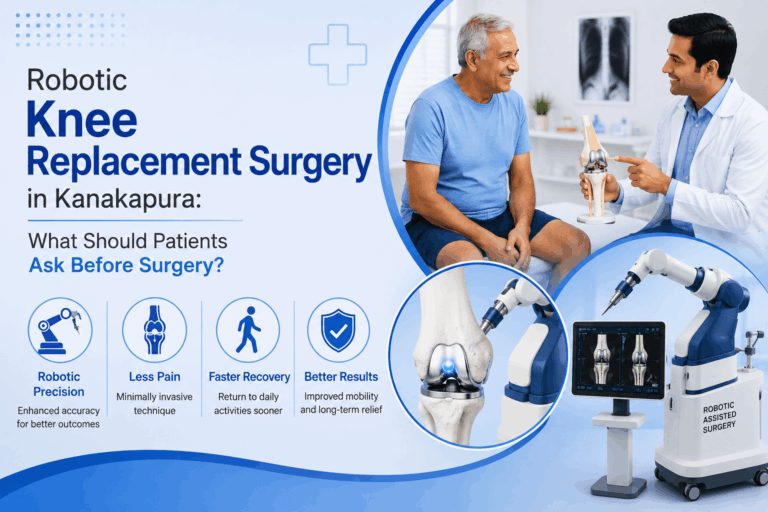 Robotic knee replacement surgery in Kanakapura