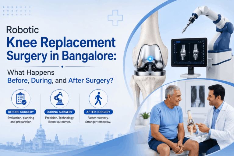 Robotic knee replacement surgery in Bangalore