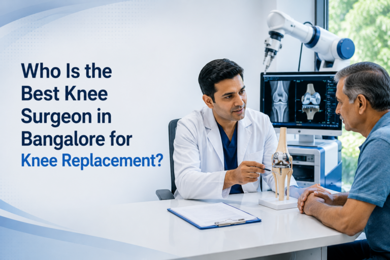 Looking for the best knee surgeon in Bangalore? Learn how to choose a knee replacement specialist based on experience, expertise, technology and patient care.
