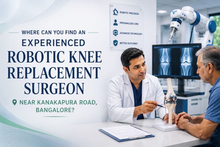 Experienced robotic knee replacement surgeon near Kanakapura Road, Bangalore