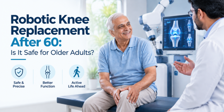 Robotic knee replacement surgery