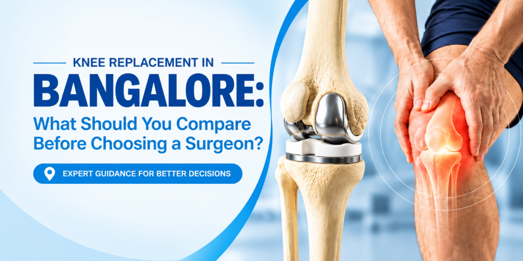 Knee Replacement in Bangalore: Key Factors to Compare Before Choosing a Surgeon