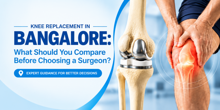 Knee Replacement in Bangalore: Key Factors to Compare Before Choosing a Surgeon
