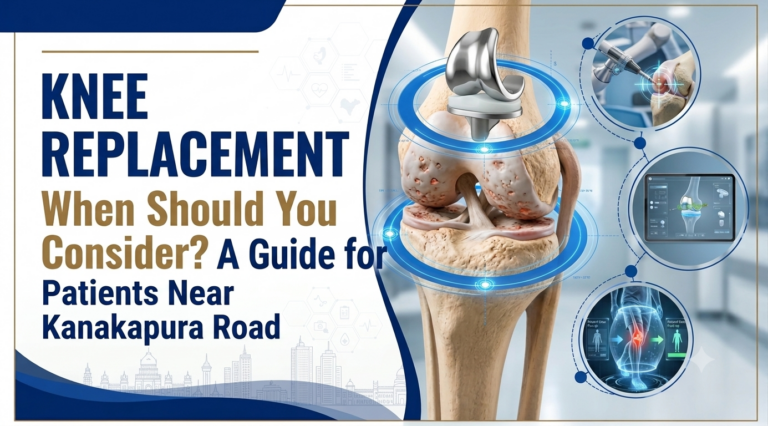 High-Tech Robotic Knee Replacement Information Poster and Patient Guide