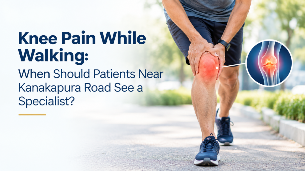 Knee Pain While Walking Infographic